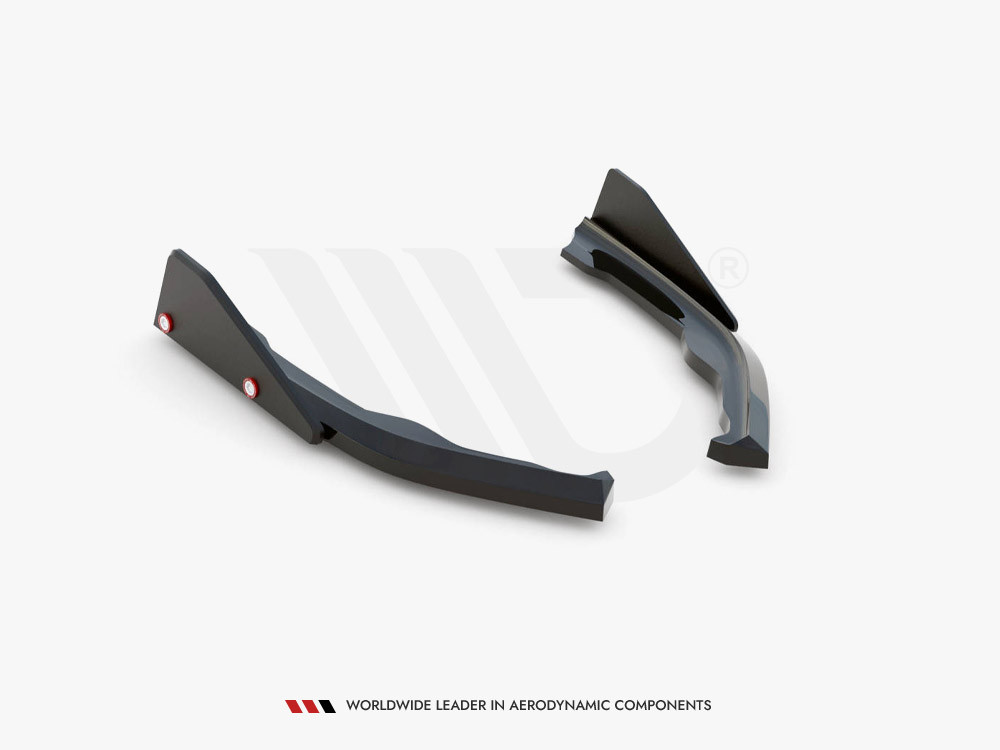 Maxton Rear Side Splitters V.2 + Flaps BMW 2 Coupe M240i G42